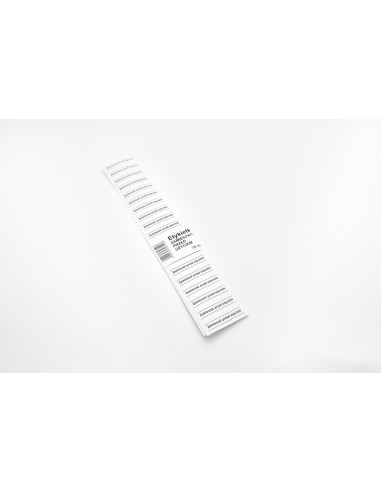 Etykiety "Zmieszać przed użyciem"...