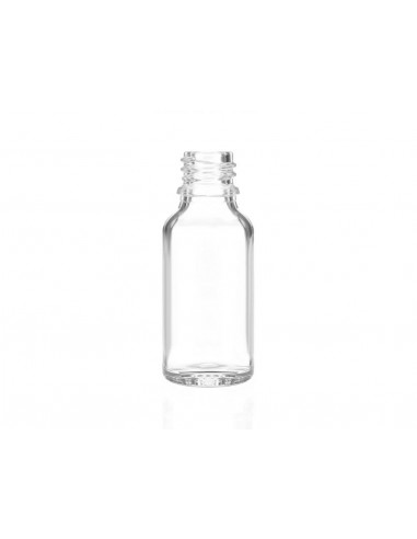 Butelka bezbarwna 30ml gwint Ø 18 mm...